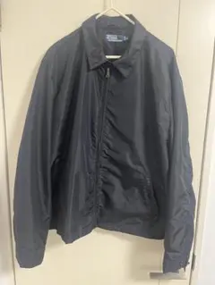 PoloRalphLauren ポロラルフローレンブラックナイロンジャケットLL