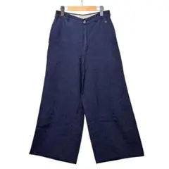 美品 45rpm リネンワイドイージーパンツ size2 フレアパンツ