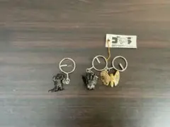ゴジラメタルキーホルダー3個セット