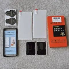 Google Pixel 9 ガラスフィルム レンズ保護フィルム ガイド枠付き