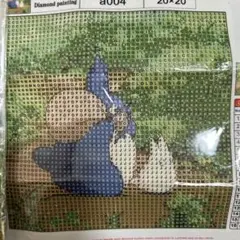 ダイヤモンドアートキット 未使用品 20×20 ラウンド 動物 【445】