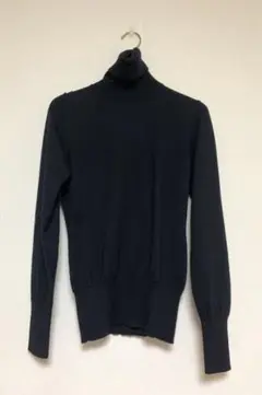 FENDI/フェンディ/タートルネックニット/size38/黒/カシミヤ/シルク