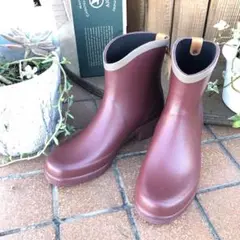 エーグル AIGLE ショート ブーツ 長靴 レイン シューズ オム