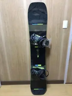スノーボード板+ビンディング(替えパッド付き)セット