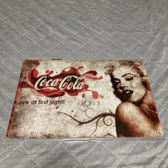 Coca-Cola Marilyn Monroe ブリキ看板