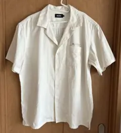 【美品】XLARGE ホワイト 半袖ワークシャツ　XL 白