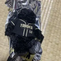 楽天イーグルス イーグルスベア(黒)キーホルダー #58 辛島航　2024年