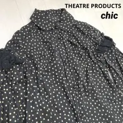 希少 未使用 THEATRE PRODUCTS シアタープロダクツ ブラウス