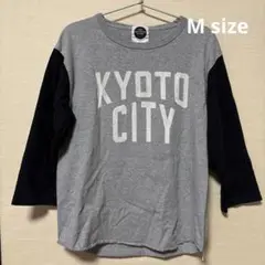 KYOTO CITY プリント Tシャツ