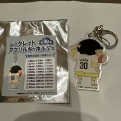 ホークスクレヨンしんちゃん佐藤選手アクリルキーホルダー