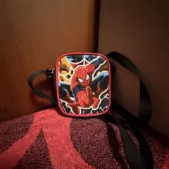 スパイダーマン ボディバッグ 赤黒