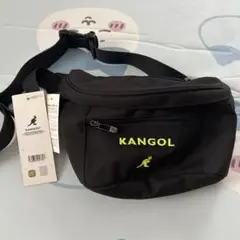 新品✨️KANGOL ボディバッグ ブラック