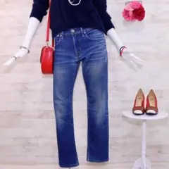 YANUK デニムジーンズパンツ Lサイズ 28 モデルMICHEL ほぼ未使用