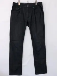 MICHEL KLEIN HOMME ネオグランジ ストレート ブラックデニム