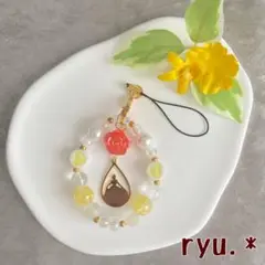 プリンセス ミニストラップ (イエロー)
