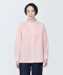 無印良品　婦人　Lサイズ　和紙混　ブラウス