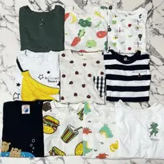 最終価格　美品　Tシャツ　ロンT 90cm 10点セット　まとめ売り　半袖　長袖