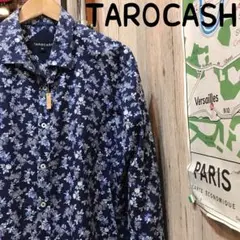 TAROCASH 柄シャツ XL 古着 (1656)