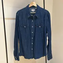 LEVI'S デニム ウエスタンシャツ Lサイズ