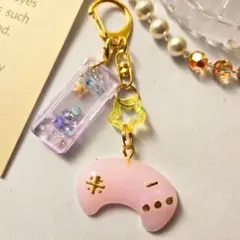 【1周年記念セール価格】ゲーム&コントローラーのキーホルダー