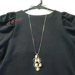 INED ロングネックレス ゴールド