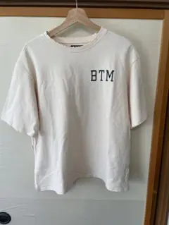 ANAP BTMロゴ Tシャツ 半袖 クリーム色