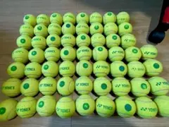 即日発送　中古硬式テニス　グリーンボール60球