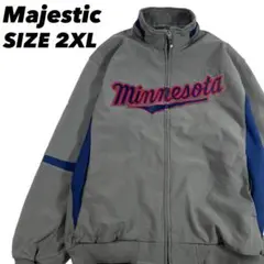 Majestic★MLB グランドジャケット スタジャン THERMA BASE