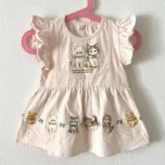 バースデイ Cottoli yukiemon コラボ ネコ フリルチュニック