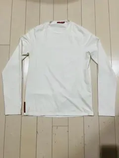 PRADA プラダ　ストレッチロングTシャツ　ホワイト