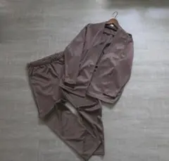 XL Spu セットアップ ノーカラーカーディガン カジュアルスーツ