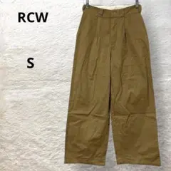 RCW レッドチョップワークス ストレートパンツ チノパン ワイド コットン S