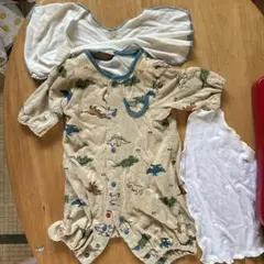 50〜60 ロンパース　夏　汗とり
