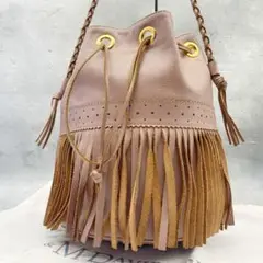 美品✨ジェイアンドエムデヴィットソン カーニバル L ショルダーバッグ ピンク