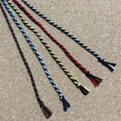 【5本セット】ハンドメイド　ミサンガ　アンクレット　黒　ブラック系セット