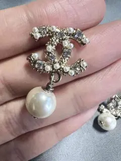 シャネル☆パールピアス