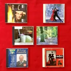 ★《中古ＣＤ》 ラテンとイージー・リスニングの CD まとめて６枚 (Y483)
