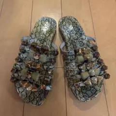 インパクトあり★お洒落なサンダル