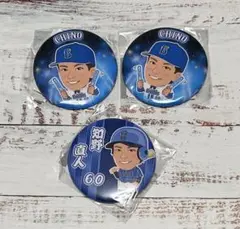 横浜DeNAベイスターズ 缶バッジ 知野直人