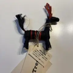 ピープルツリー　フェアトレード　ハンドメイド　ジュート　ミニトナカイ黒