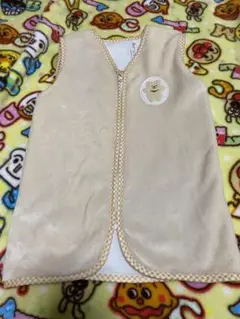 モコモコ チョッキ スリーパー
