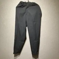 【UNIQLO】グレー　チドリ柄　スラックス　L