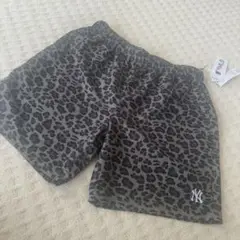 MLB ニューヨーク・ヤンキース ヒョウ柄ハーフパンツ 大きいサイズ