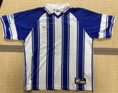 90s Y2K NIKE ナイキ サッカー ゲームシャツ ユニフォーム UK製