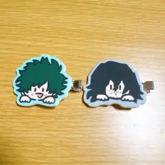 僕のヒーローアカデミア ヒロアカ ぴょっこりクリップ 緑谷出久 相澤消太