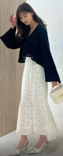 Her lip to　UV Knit Dress Cardigan