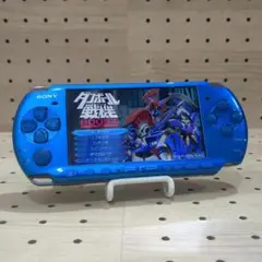 動作品 / 点検・整備済み psp3000 本体 バイブラント・ブルー①