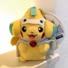 ジラーチのポンチョを着たピカチュウ　ぬいぐるみ　キーホルダー　販促品3点 2025年最新】ジラーチのポンチョを着たピカチュウぬいぐるみの