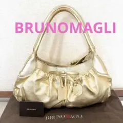 BRUNOMAGLI ブルーノマリ ハンドバッグ ショルダー バッグ ゴールド
