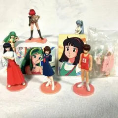 フィギュアHGシリーズ うる星やつら 全 6種セット+ラム+ラミネートカード